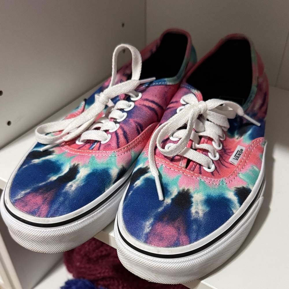 Vans Women's Multicolor Tie-Dye Sneakers